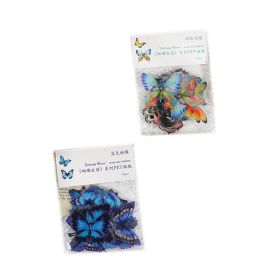 80 Pcs Elegant Butterfly Stickers PET Transparent Decorative Decals For Phone Laptop Waterbottle Planner Diary Journal Scrapbook