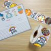 500pcs Cute Reward Stickers Roll with Word Motivational Stickers for School Teacher Kids Student Stationery Stickers Kids