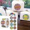 500pcs Cute Reward Stickers Roll with Word Motivational Stickers for School Teacher Kids Student Stationery Stickers Kids