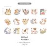 Boxed Stickers Make My Meow Self-Adhesive Stickers Painting Journal Album Articles Decoration Sealing Stickers Di