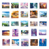 50pcs Street View Graffiti/Doodle Stickers, Fresh Stickers, Waterproof Decorative Graffiti/Doodle Stickers