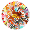 50pcs Goldfish Graffiti Stickers Waterproof Decorative Graffiti Stickers
