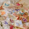 30 Pcs Gliding Butterfly Fairy Tales Transparent Decorative Decals For Phone Laptop Waterbottle Planner Diary Journal Scrapbook