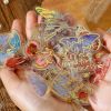 30 Pcs Gliding Butterfly Fairy Tales Transparent Decorative Decals For Phone Laptop Waterbottle Planner Diary Journal Scrapbook