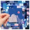 50pcs Beautiful Sky Series Graffiti Waterproof Stickers DIY Creative Toys,DIY Materials
