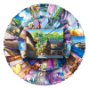 50pcs Street View Graffiti/Doodle Stickers, Fresh Stickers, Waterproof Decorative Graffiti/Doodle Stickers