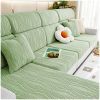 Jacquard velvet full set sofa cover, new fabric, sofa special anti slip sticker, sofa cover, backrest cover, towel