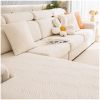 Jacquard velvet full set sofa cover, new fabric, sofa special anti slip sticker, sofa cover, backrest cover, towel